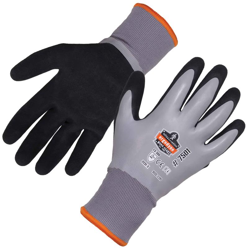 PROFLEX 7501 WATERPROOF WINTER GLOVES - Insulated Coated Gloves